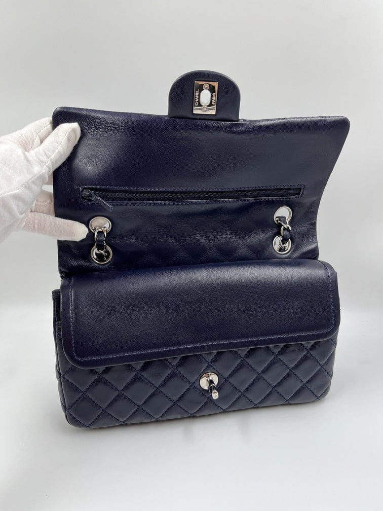 Blue Chanel Classic Double Flap Bag – The Hosta