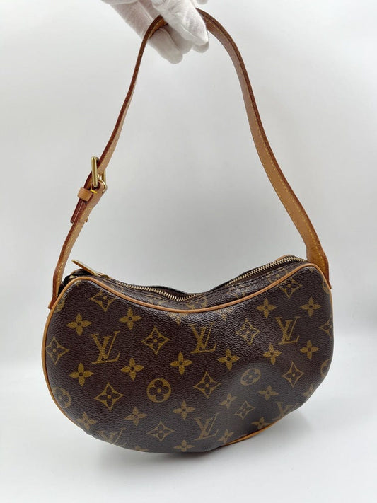 Buy Louis Vuitton Pre-loved LOUIS VUITTON pochette croissant monogram Shoulder  bag PVC leather Brown Online