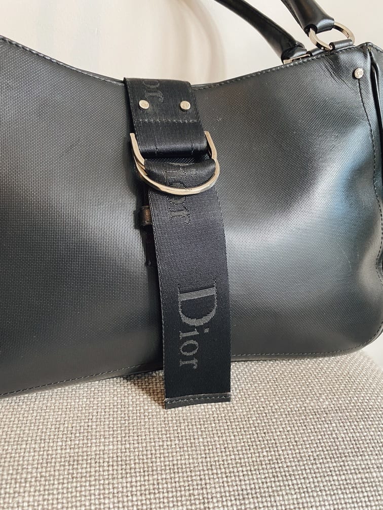 Christian Dior bag with Swarovski clip