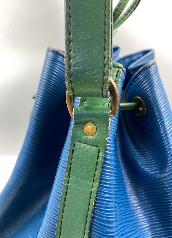Louis Vuitton Noé Bag - Blue/Green – The Hosta