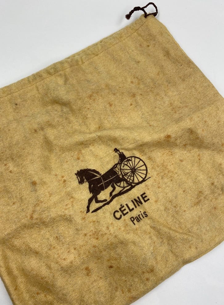 Vintage Celine Navy Box Bag