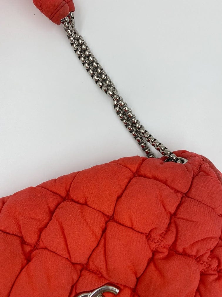 Chanel Bubble Quilt Accordion Flap Bag - Brown Shoulder Bags, Handbags -  CHA942689