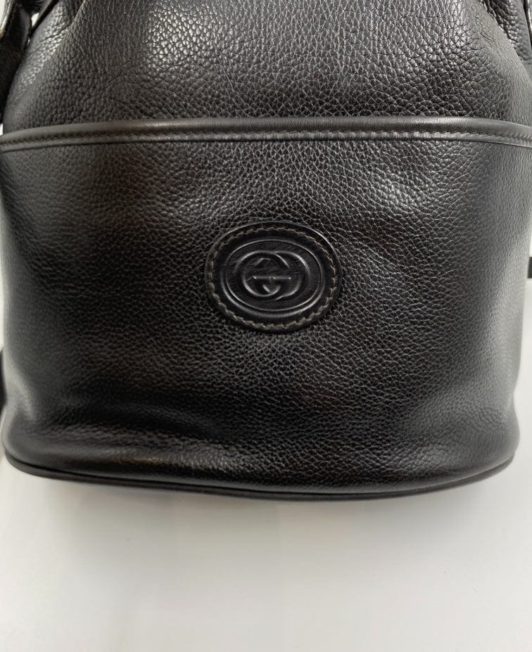 Gucci Black Bucket Bag
