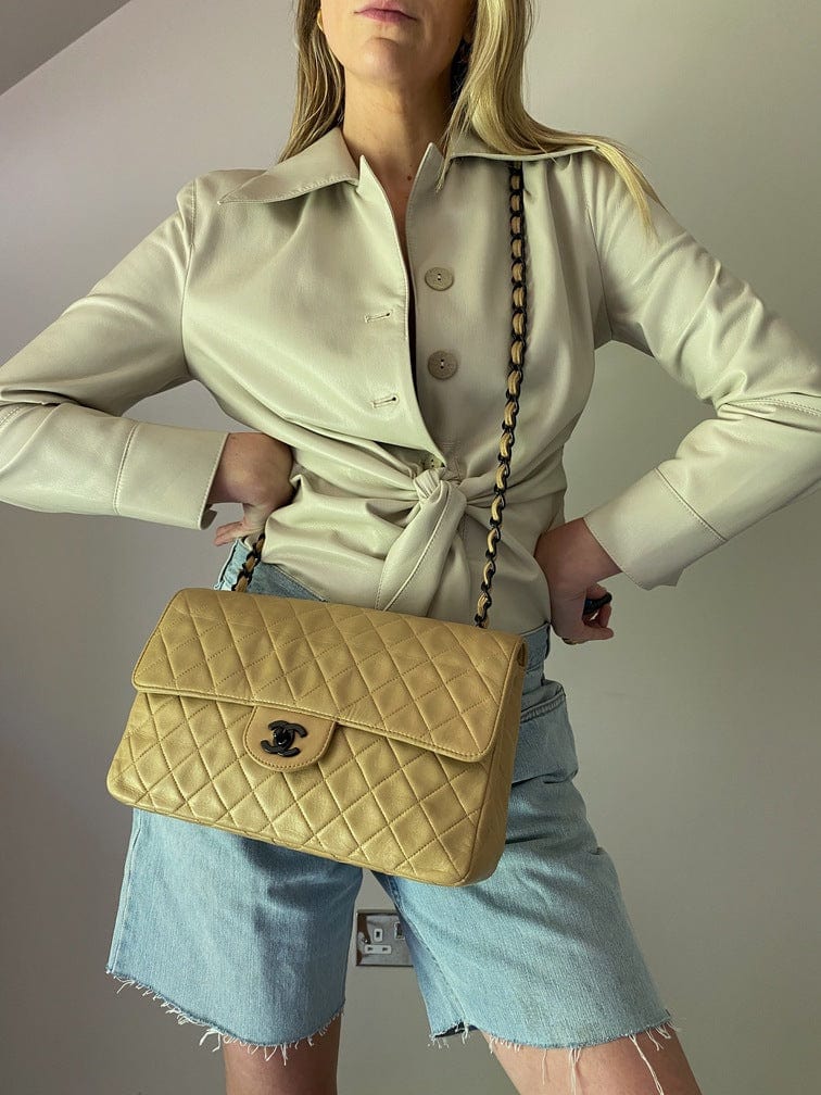 Chanel Classic Vintage Flap Bag Rare Colour – The Hosta