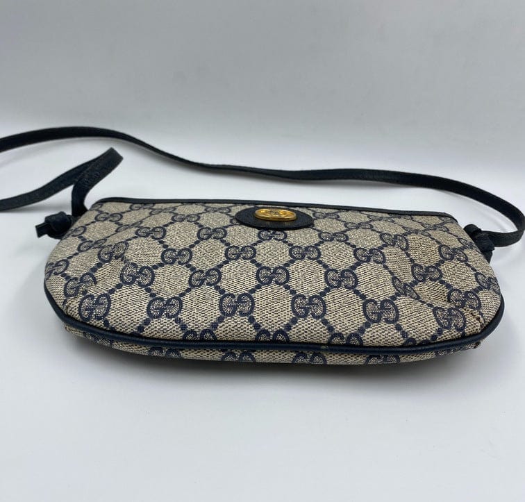 Vintage Gucci Canvas Crossbody Bag