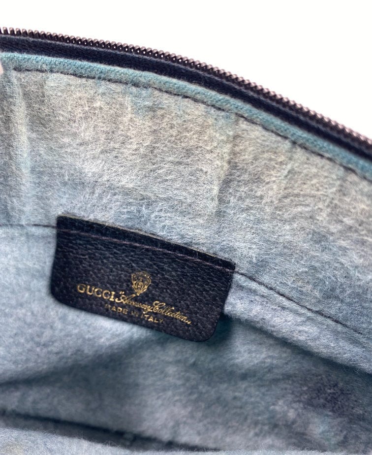 Vintage Gucci Canvas Crossbody Bag