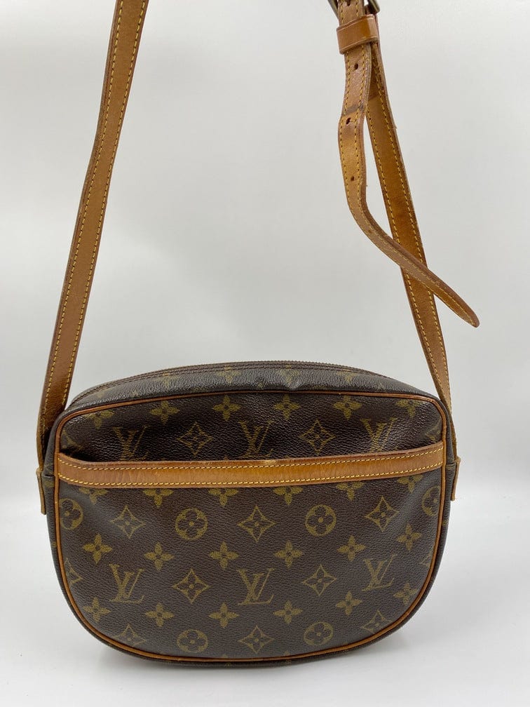 Louis Vuitton Vintage Monogram Canvas Jeune Fille MM Shoulder Bag