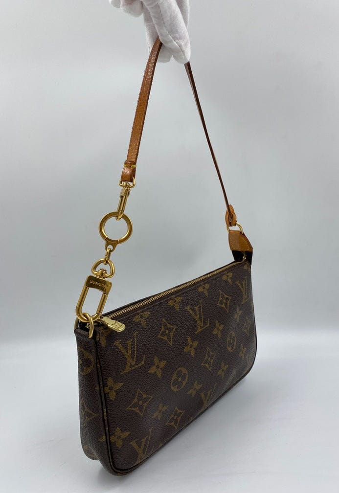 Louis Vuitton Vintage - Charms Pochette Accessories Bag - Brown - Plastic,  Vinyl and Leather Handbag - Luxury High Quality - Avvenice